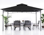 Gazebos for Patios 10X12, Black