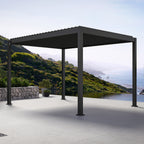 Mirador Adjustable Louvered Aluminum Pergola 10' X 13'