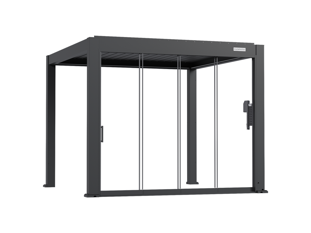 Glass Doors for Gen 1 Pergola (Square handle)