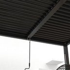 8610J Louver Pergola 10x19ft Aluminum Frame & Louvers