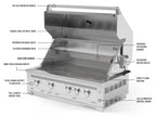 Outdoor Kitchen Stainless Steel Platinum Grill