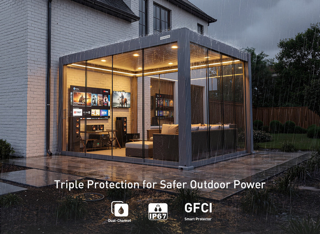 FlexPatio POWER+ Gen 1 Motorized Pergola