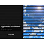 Grey Louvered Pergola Outdoor Aluminum Pergola with Adjustable Roof for Patio Grey Hardtop Gazebo