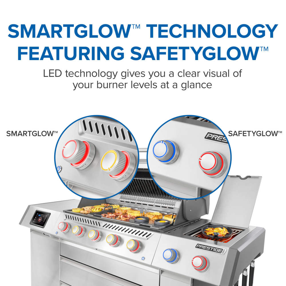 Gas Grill Prestige PRO 665 Elite with Smart Technology & Electric Smoker Box