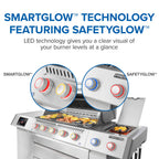 Gas Grill Prestige PRO 665 Elite with Smart Technology & Electric Smoker Box