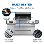 Gas Grill Prestige PRO 665 Elite with Smart Technology & Electric Smoker Box