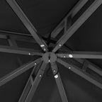 Gazebos for Patios 10X12, Black