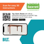 Brockton 10 Ft. X 14 Ft. All Cedar Wooden Modern Pergola